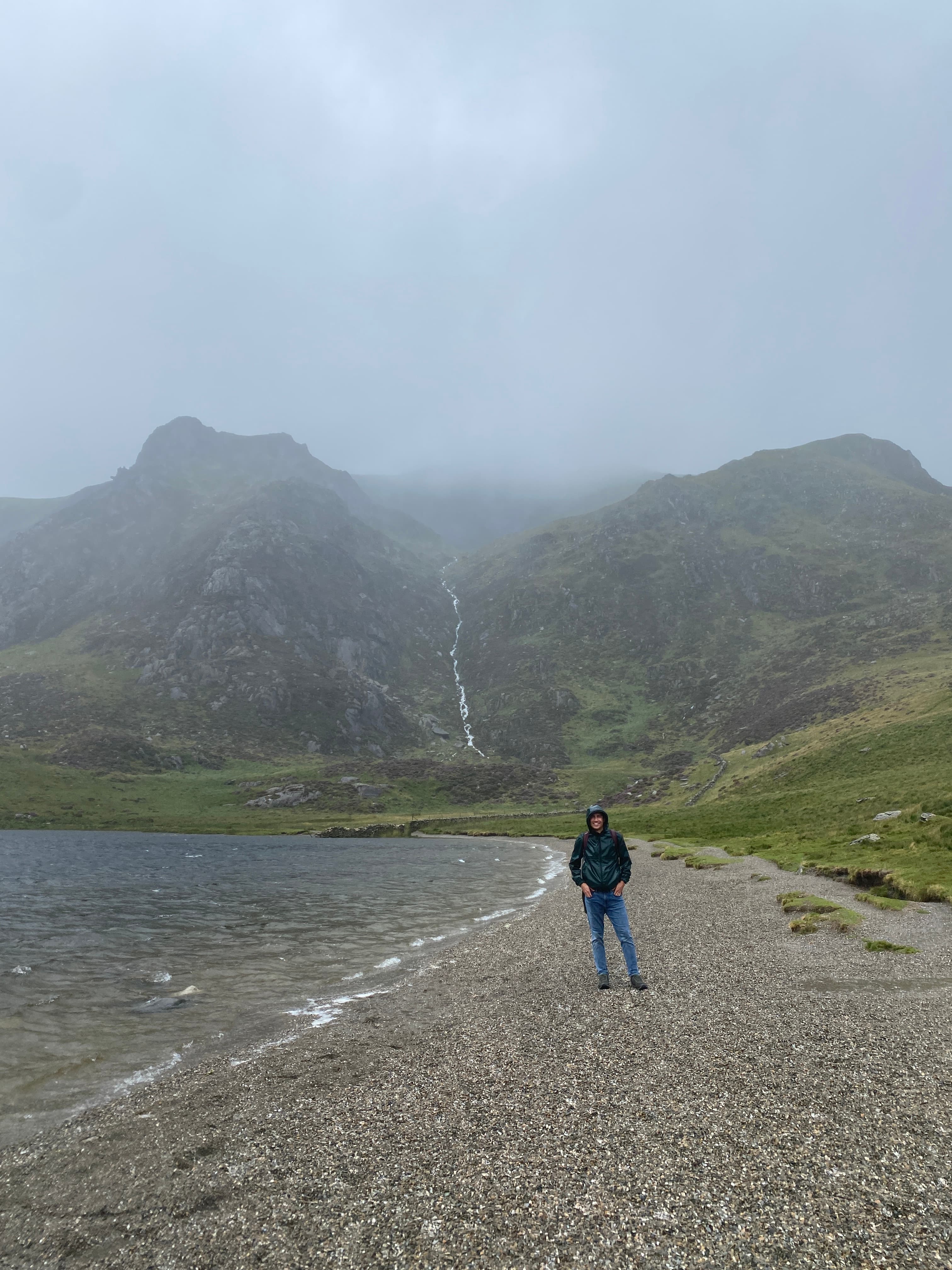 A picture of me hiking in Wales